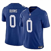 Men & Women & Youth New York Giants #0 Brian Burns Blue 2023 F.U.S.E. Vapor Untouchable Limited Football Stitched Jersey,baseball caps,new era cap wholesale,wholesale hats